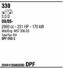Walker BWH18969BB Система выпуска отработаных газов BWH18969BB: Купить в Украине - Отличная цена на EXIST.UA! BWH18969BB Walker Система выпуска отработаных газов