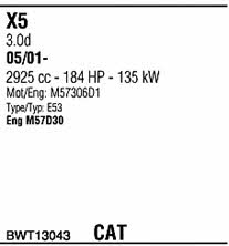 Walker BWT13043 Система випуску відпрацьованих газів BWT13043: Купити в Україні - Добра ціна на EXIST.UA! BWT13043 Walker Система випуску відпрацьованих газів