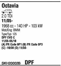 SKH20002B Walker Система выпуска отработаных газов