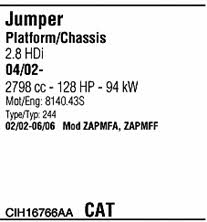 CIH16766AA Walker Система випуску відпрацьованих газів