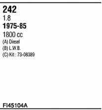  FI45104A Система випуску відпрацьованих газів FI45104A: Купити в Україні - Добра ціна на EXIST.UA!