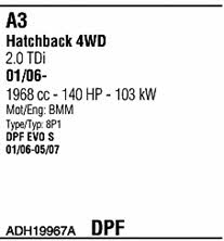 ADH19967A Walker Система випуску відпрацьованих газів