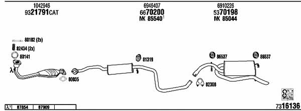 Купити Walker FO30812A за низькою ціною в Україні!
