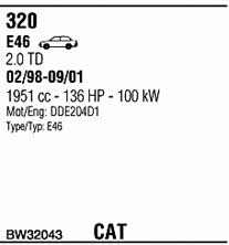 Walker BW32043 Система випуску відпрацьованих газів BW32043: Купити в Україні - Добра ціна на EXIST.UA! BW32043 Walker Система випуску відпрацьованих газів