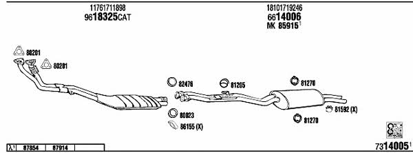 Купити Walker BW32503 за низькою ціною в Україні!