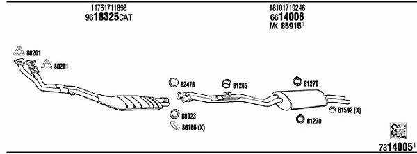 Купити Walker BW32518 за низькою ціною в Україні!