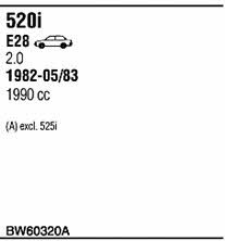 Walker BW60320A Система випуску відпрацьованих газів BW60320A: Купити в Україні - Добра ціна на EXIST.UA!