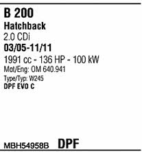 MBH54958B Walker Система випуску відпрацьованих газів