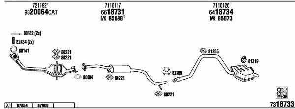 Купити Walker FO60014A за низькою ціною в Україні!