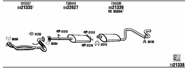 Купити Walker FO80130 за низькою ціною в Україні!