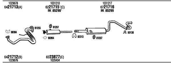 Купити Walker FO80135 за низькою ціною в Україні!