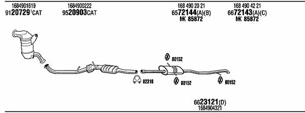 Купити Walker MBT15835 за низькою ціною в Україні!