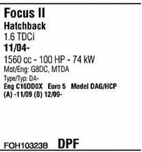 Walker FOH10323B Система выпуска отработаных газов FOH10323B: Купить в Украине - Отличная цена на EXIST.UA! FOH10323B Walker Система выпуска отработаных газов