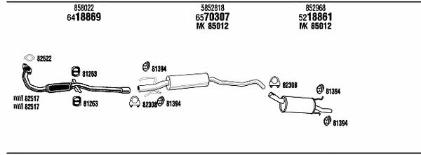 Купити Walker OP30085 за низькою ціною в Україні!