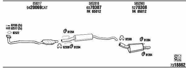 Купити Walker OP30151A за низькою ціною в Україні!