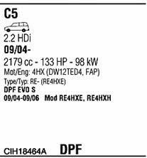 CIH18464A Walker Система выпуска отработаных газов