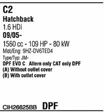 Walker CIH26625BB Система випуску відпрацьованих газів CIH26625BB: Купити в Україні - Добра ціна на EXIST.UA! CIH26625BB Walker Система випуску відпрацьованих газів