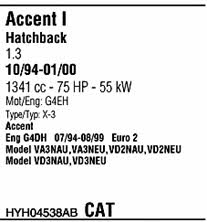Walker HYH04538AB Система випуску відпрацьованих газів HYH04538AB: Приваблива ціна - Купити в Україні на EXIST.UA!