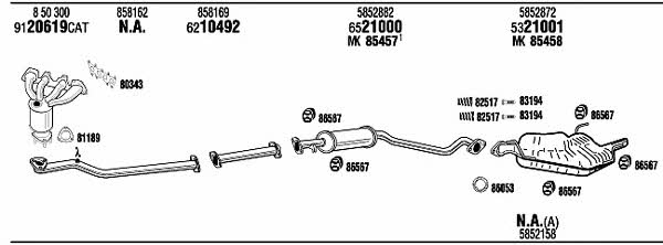 Купити Walker OPH05914CA за низькою ціною в Україні!