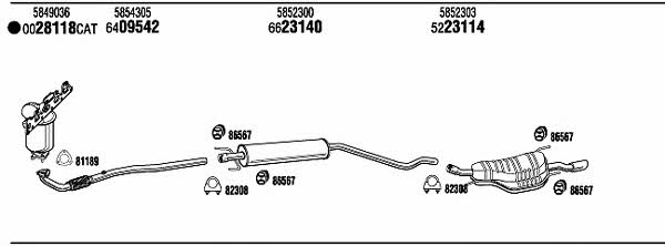 Купити Walker OPH17845B за низькою ціною в Україні!