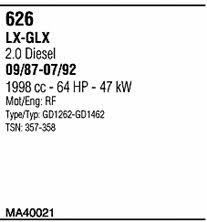 Walker MA40021 Система випуску відпрацьованих газів MA40021: Купити в Україні - Добра ціна на EXIST.UA!