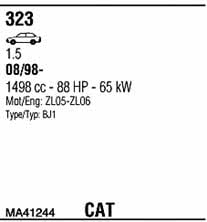 Walker MA41244 Система випуску відпрацьованих газів MA41244: Купити в Україні - Добра ціна на EXIST.UA! MA41244 Walker Система випуску відпрацьованих газів