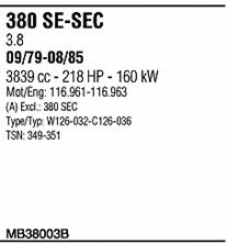  MB38003B Система випуску відпрацьованих газів MB38003B: Купити в Україні - Добра ціна на EXIST.UA!