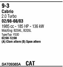 Walker SAT09385A Система выпуска отработаных газов SAT09385A: Купить в Украине - Отличная цена на EXIST.UA! SAT09385A Walker Система выпуска отработаных газов