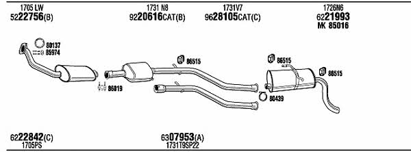 Купити Walker PEH14434EA за низькою ціною в Україні!