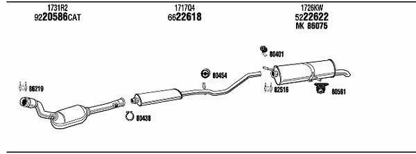 Купити Walker PEH17991 за низькою ціною в Україні!