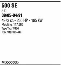  MB50006B Система випуску відпрацьованих газів MB50006B: Купити в Україні - Добра ціна на EXIST.UA!