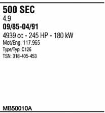  MB50010A Система випуску відпрацьованих газів MB50010A: Купити в Україні - Добра ціна на EXIST.UA!