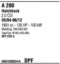 MBH08904A Walker Система выпуска отработаных газов