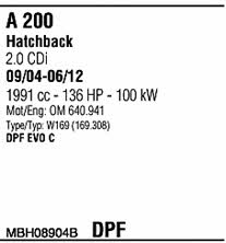 MBH08904B Walker Система випуску відпрацьованих газів