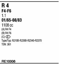 Walker RE10006 Система випуску відпрацьованих газів RE10006: Купити в Україні - Добра ціна на EXIST.UA! RE10006 Walker Система випуску відпрацьованих газів