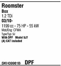 SKH09961B Walker Система выпуска отработаных газов