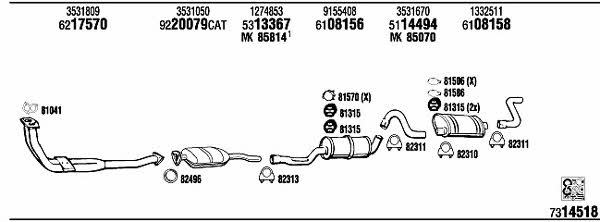 Купити Walker VO74037 за низькою ціною в Україні!