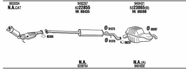 Купити Walker VOH09464 за низькою ціною в Україні!