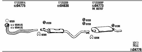 Купить Walker VW20412 по низкой цене в Украине!
