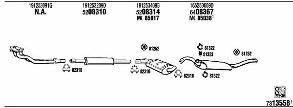 Купити Walker VW20463 за низькою ціною в Україні!