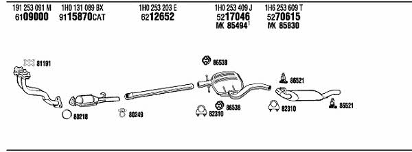 Купити Walker VW20579 за низькою ціною в Україні!