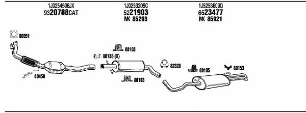 Купити Walker VW20718 за низькою ціною в Україні!