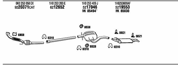 Купити Walker VW21017 за низькою ціною в Україні!