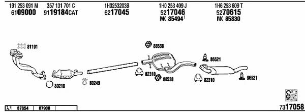 Купити Walker VW23007 за низькою ціною в Україні!