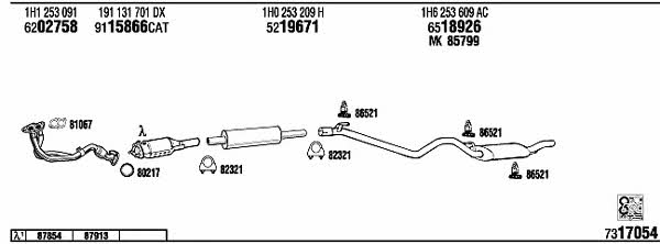 Купити Walker VW23031 за низькою ціною в Україні!
