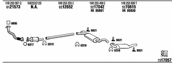 Купити Walker VW23038 за низькою ціною в Україні!