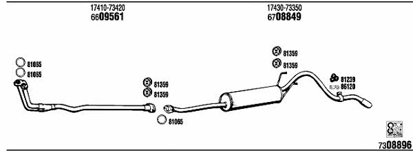 Купити Walker TO87806 за низькою ціною в Україні!