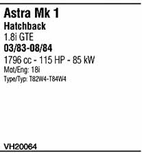 VH20064 Walker Система выпуска отработаных газов