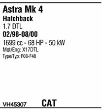 VH45307 Walker Система выпуска отработаных газов