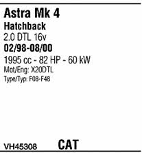 VH45308 Walker Система выпуска отработаных газов